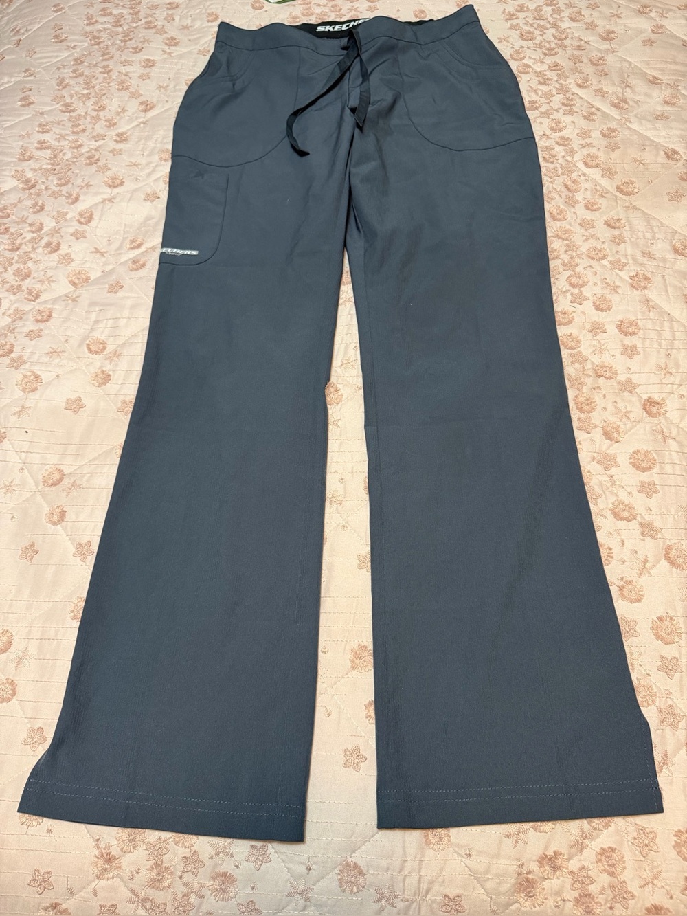 Skechers by Barco Reliance Cargo Scrub Pants Gray Size M